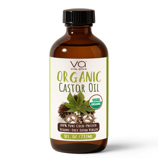 Vital Affair Organic Castor Oil Cold Pressed 8oz