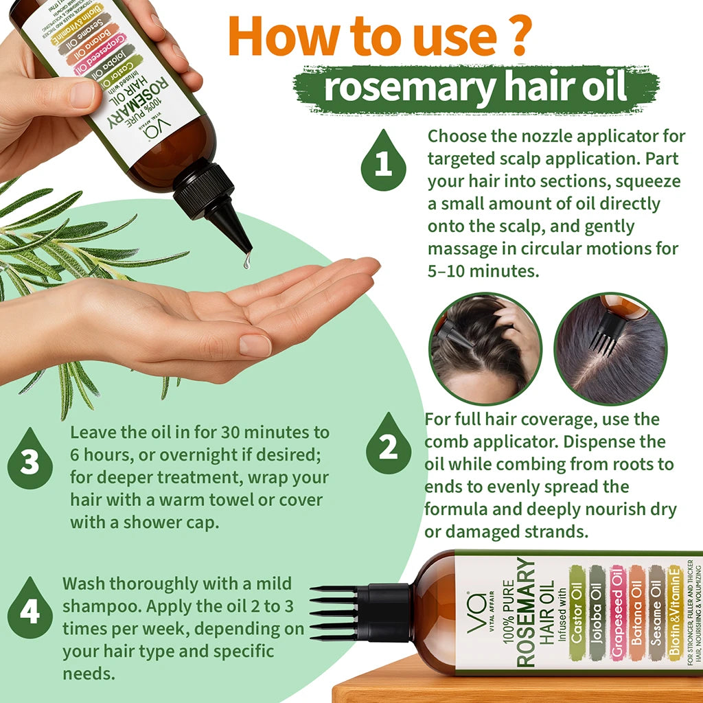 Rosemary Hair Oil Blend