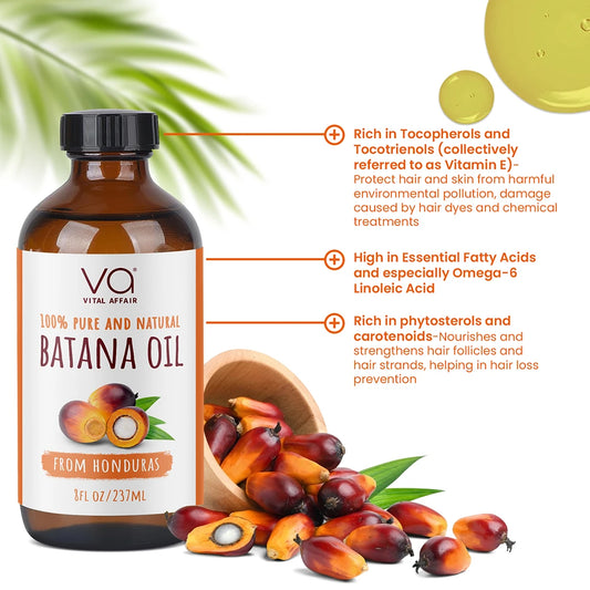 Batana Oil 100% Raw 8Oz