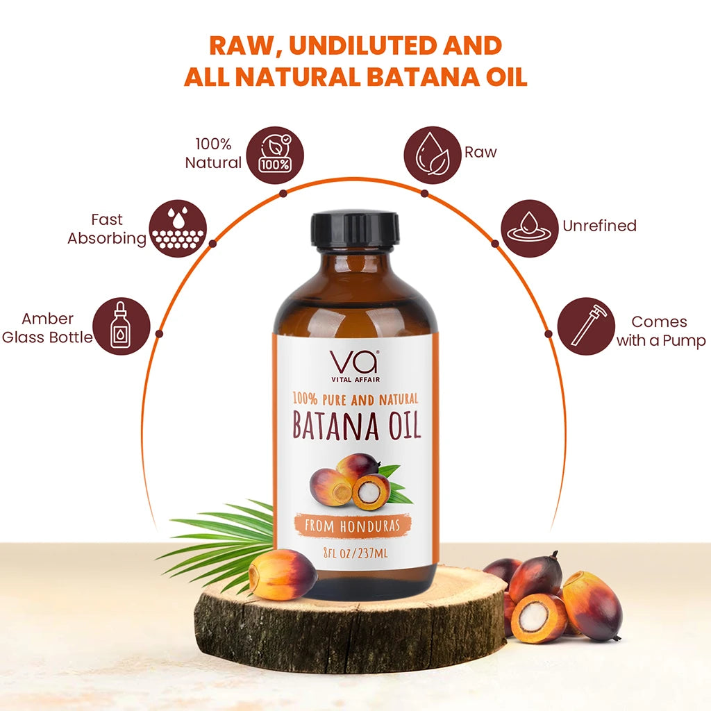 Batana Oil 100% Raw 8Oz