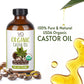 Vital Affair Organic Castor Oil Cold Pressed label 8 oz