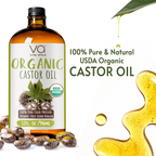 Castor Oil Organic Cold Pressed 32oz