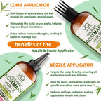 Vital affair Rosemary Hair oil blend with 2 extra capapplicator