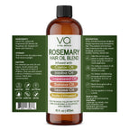 Rosemary Hair Oil for Hair & Scalp with Castor, Batana, Jojoba & Biotin – 16 oz
