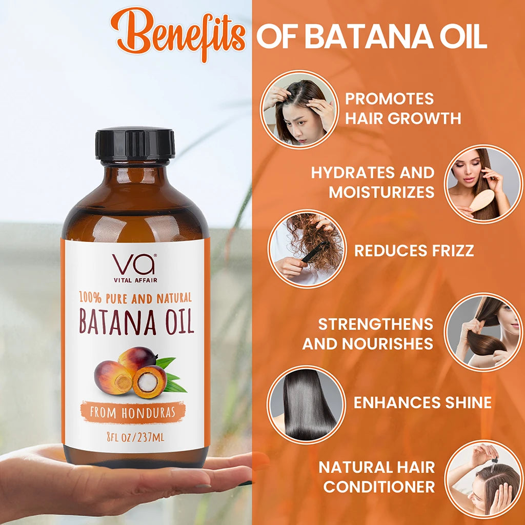 Batana Oil 100% Raw 8Oz